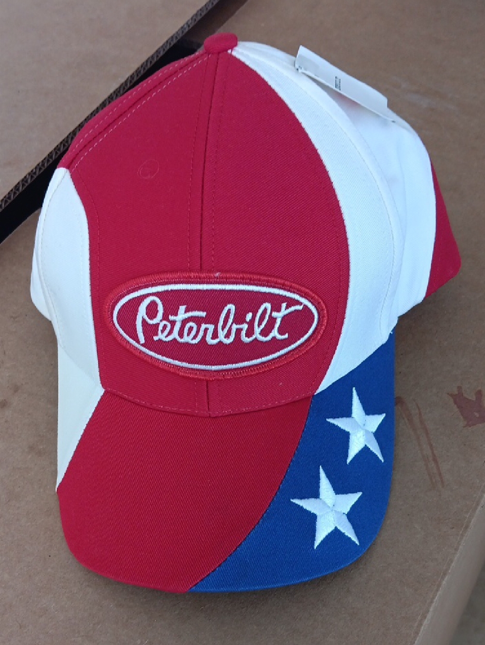 Peterbilt Red, White & Blue Baseball Cap